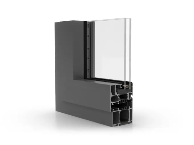 Finestra COR 70 Industrial in alluminio — R.G Infissi Latina