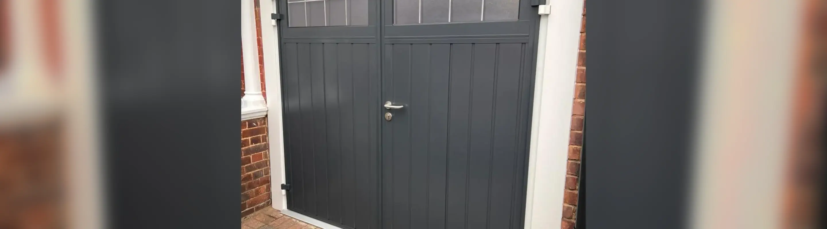 Porta da garage sezionale installata a Latina